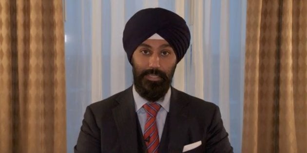 Brampton East MP Raj Grewal issued a video statement on Friday.