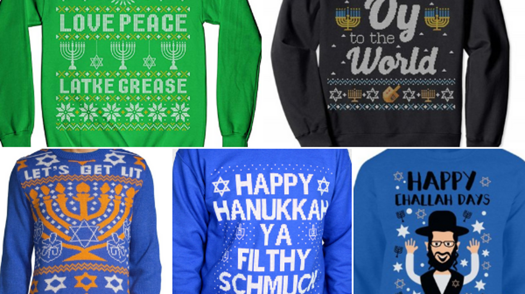 Hanukkah Sweaters Are Here, So That You Can Live Your Best Tacky Life ...