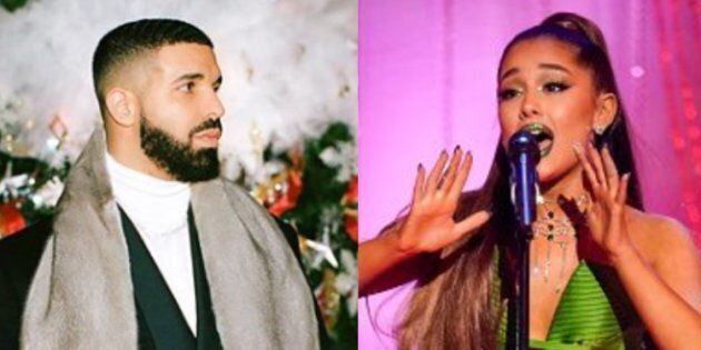 Drizzy and Ariana are Spotify A-listers, if you will.
