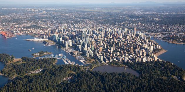 An aerial view of Vancouver's downtown and West End, with Stanley Park in the foreground. Vancouver home sales recorded their lowest levels in a decade in November, amid some analysts' warnings that the market could be headed for something worse than a mild correction.