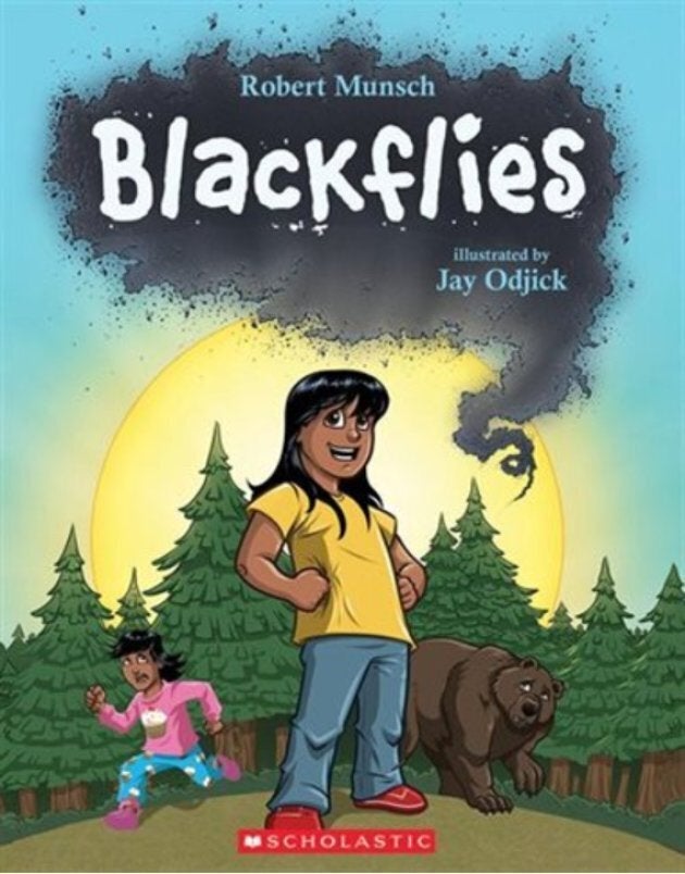 "Blackflies," another book written by Robert Munsch and illustrated by Jay Odjick, came out in 2017.