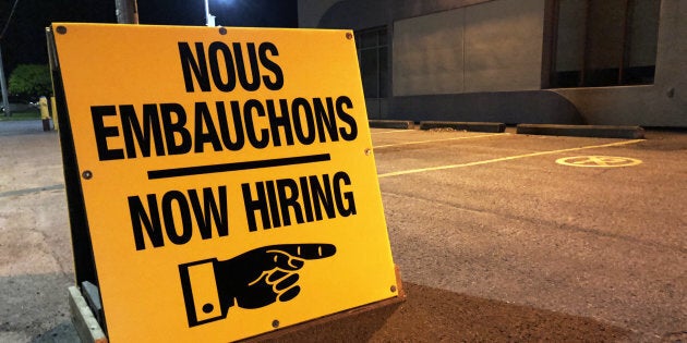 Canada's unemployment rate dropped to 5.6 per cent in November, the lowest rate in comparable records going back to 1976.