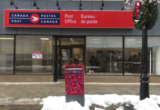 Canada Post office in Ottawa, Ont. on Nov. 19, 2018.