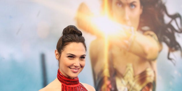 Gal Gadot at the Los Angeles premiere of 'Wonder Woman' on May 25, 2017 in Hollywood, California.