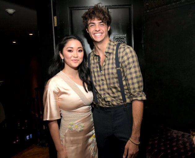 Lana Condor and Noah Centineo, the stars of Netflix's 'To All the Boys I've Loved Before,' at a special screening in Los Angeles on Aug. 16.