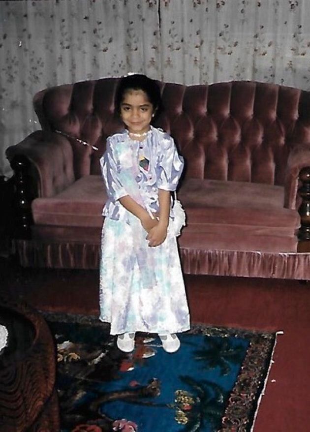 Romana Kassam ready for Khushali in 1990.