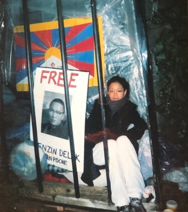 Ontario MPP Bhutila Karpoche participated in a protest with Students for a Free Tibet outside of the Chinese consulate in Vancouver. Karpoche says the consulate tried to have the students removed by police, but they maintained their around-the-clock presence for a week.