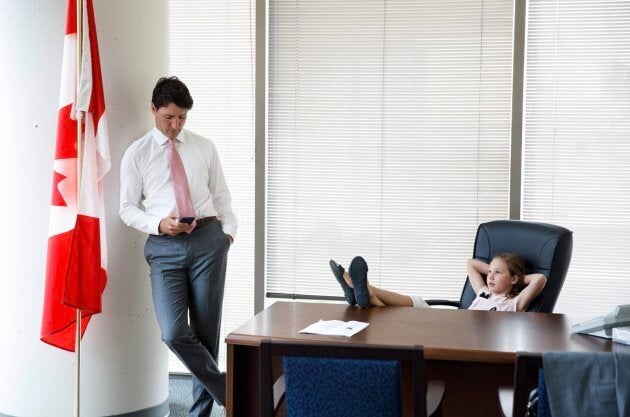 Prime Minister Justin Trudeau's Facebook cover photo.