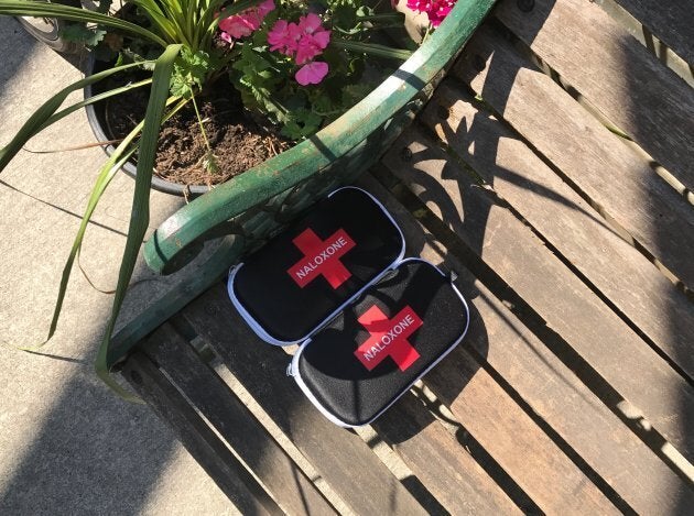 Naloxone kits, used for reversing overdoses, are found throughout the Moss Park OPS.