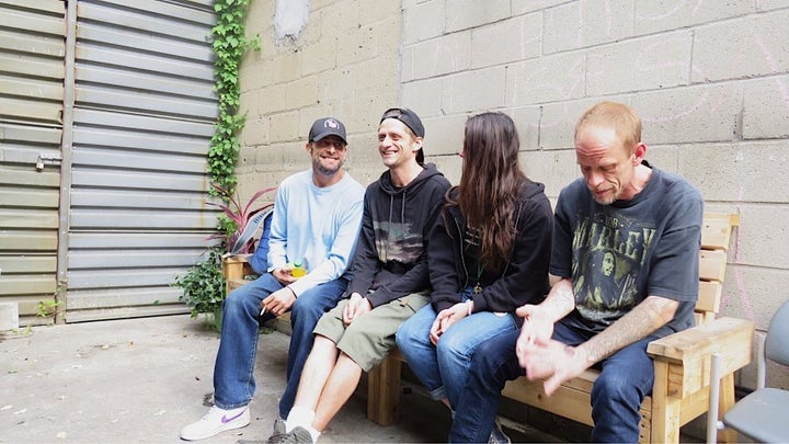 Greig catches up with Drake, Gordon and another visitor.