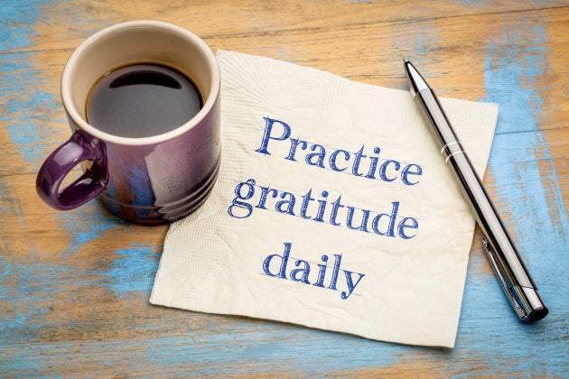 A daily gratitude practice will help you feel good about yourself and your day.