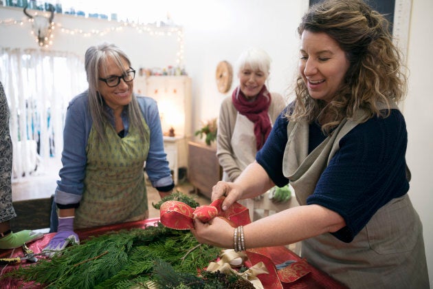 Classes such as cooking, dance, painting or wreath-making can boost your mood and combat feelings of isolation.