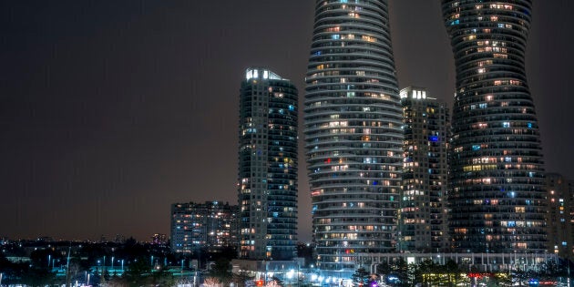 The Absolute Towers, a condo complex in Mississauga, Ont. The Greater Toronto housing market has clocked its worst December since 2012, with sales down 22.5 per cent from a year earlier.