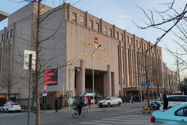 A general view of the Intermediate People's Court of Dalian, where the trial for Robert Lloyd Schellenberg, a Canadian citizen on drug smuggling charges, will be held, in Liaoning province, Jan. 14, 2019.