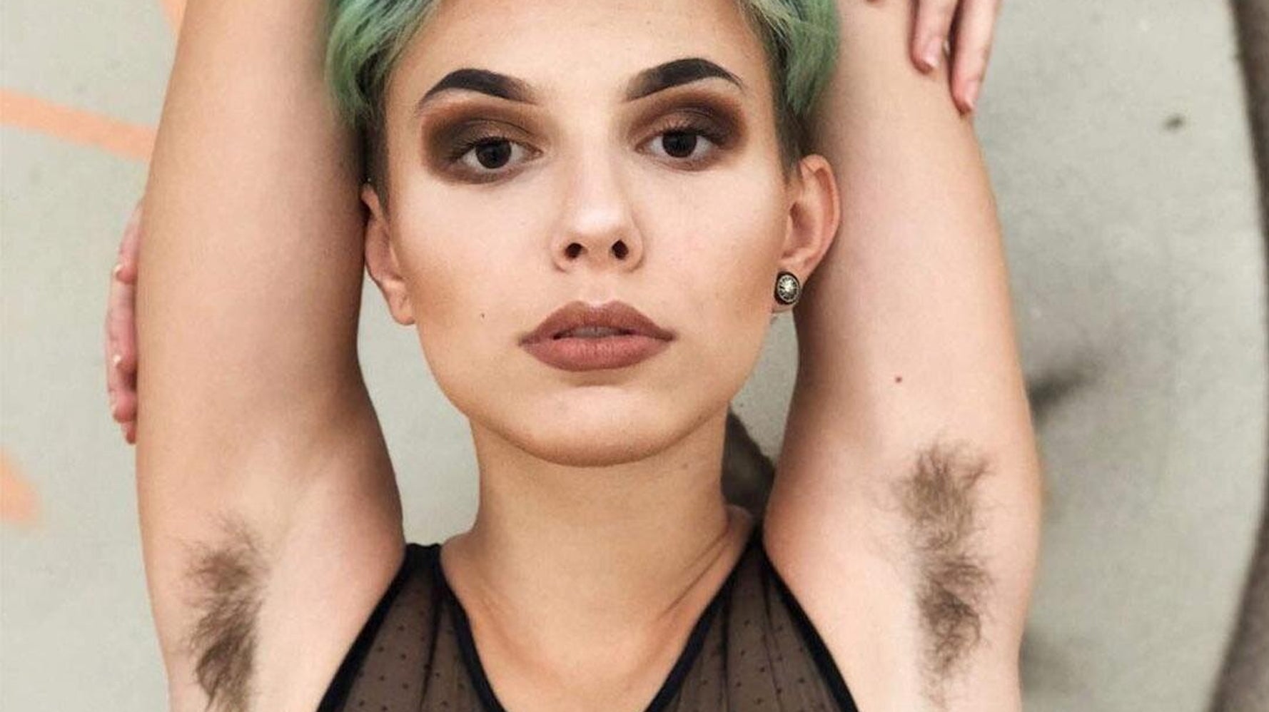 Grow a unibrow for Januhairy and embrace your body hair - Green