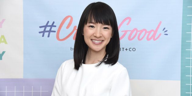 Organizing consultant and author Marie Kondo in New York City on Oct. 18, 2018.