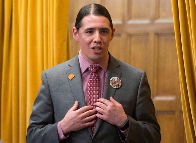 Liberal MP Robert-Falcon Ouellette rises in the House of Commons on May 6, 2016.