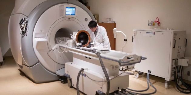 In 2017, Saskatchewan's auditor general showed that a private pay MRI program actually increased wait times for scans rather than the promised reduction. Here, an MRI machine is prepared at Toronto's Sunnybrook Hospital on May 1, 2018.