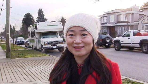 Former Burnaby South Liberal candidate Karen Wang speaks during an interview in Burnaby, B.C., on Jan. 15, 2019.