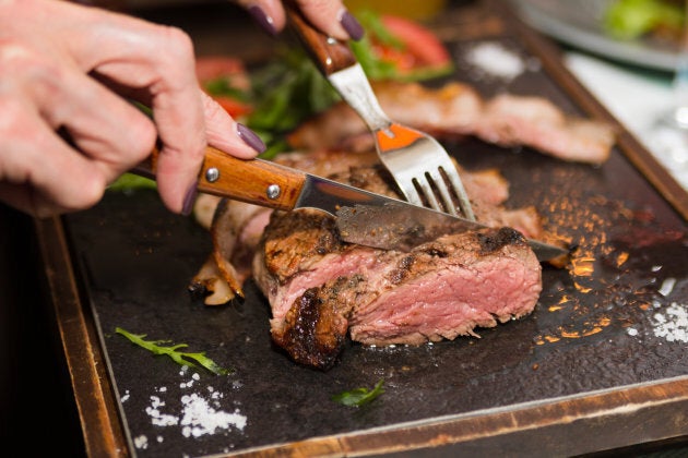 The guide suggests eating less meat, and more plant-based proteins.
