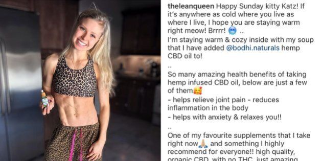 Kyla Ford, the daughter of Ontario Premier Doug Ford, posted photos on Instagram promoting cannabis products.