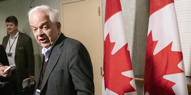 John McCallum, Canada's ambassador to China, arrives for a cabinet meeting in Sherbrooke, Que. on Jan....