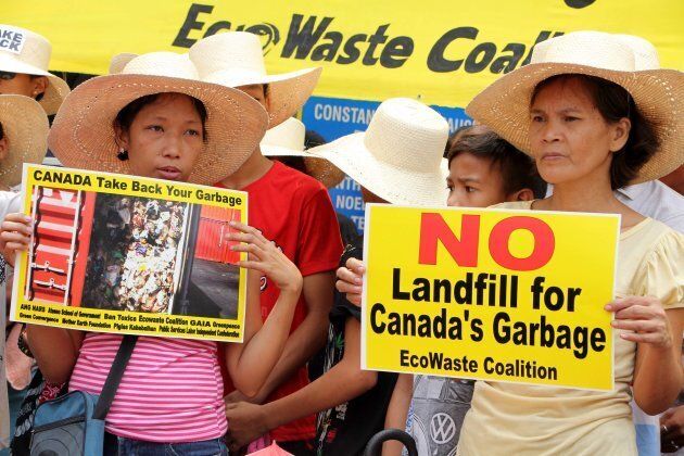 EcoWaste Coalition, a Philippines-based environmental watch group, has organized protests and online campaigns to pressure the Canadian government to recall dozens of garbage containers languishing in the country.