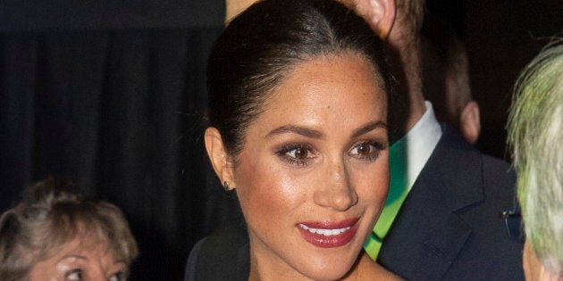 Meghan, Duchess of Sussex attends the Cirque du Soleil Premiere Of 'Totem' at Royal Albert Hall on Jan. 16, 2019.