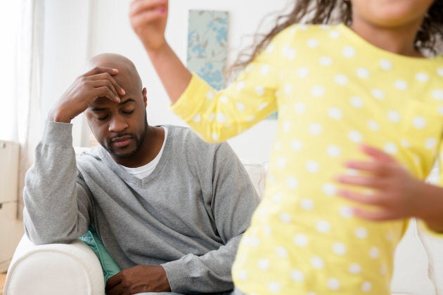 Most men won't get help for perinatal mental illness unless their partner tells them to.