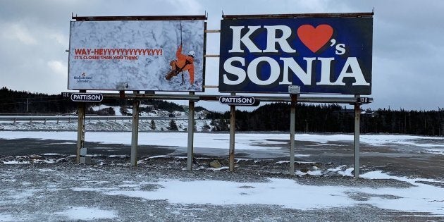 People are wondering about these mysterious billboards near Conception Bay, NL.