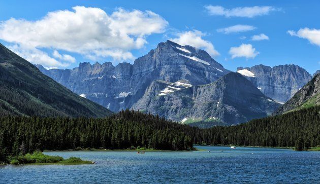 A photo taken at Glacier National Park, which will become part of Canada if the petition somehow works.