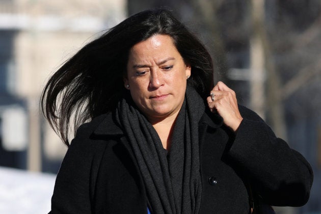 Jody Wilson-Raybould, former Canadian justice minister, walks on Parliament Hill in Ottawa on Tuesday.