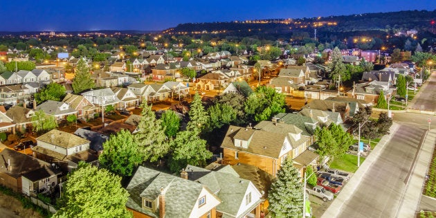 A residential neighbourhood in Hamilton, Ont.