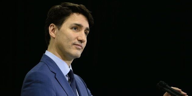 Prime Minister Justin Trudeau visits BlackBerry QNX Headquarters in Ottawa on Feb. 15, 2019.