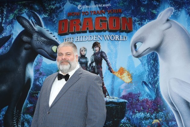 Canadian director Dean DeBlois at the premiere of 'How To Train Your Dragon: The Hidden World' in Los Angeles, on Feb. 9, 2019.