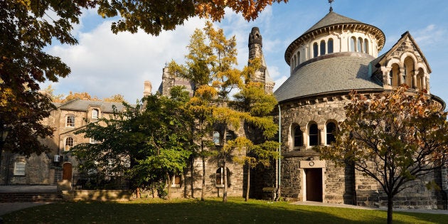 University of Toronto's St. George campus in downtown Toronto.