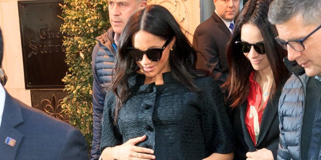 Meghan Markle Heads Back To London After Lavish Baby Shower Huffpost Canada Parents Meghan Markle Heads Back To London After Lavish Baby Shower Huffpost Canada Parents