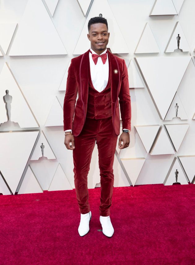 Stylish Stephan James will present at the Oscars.