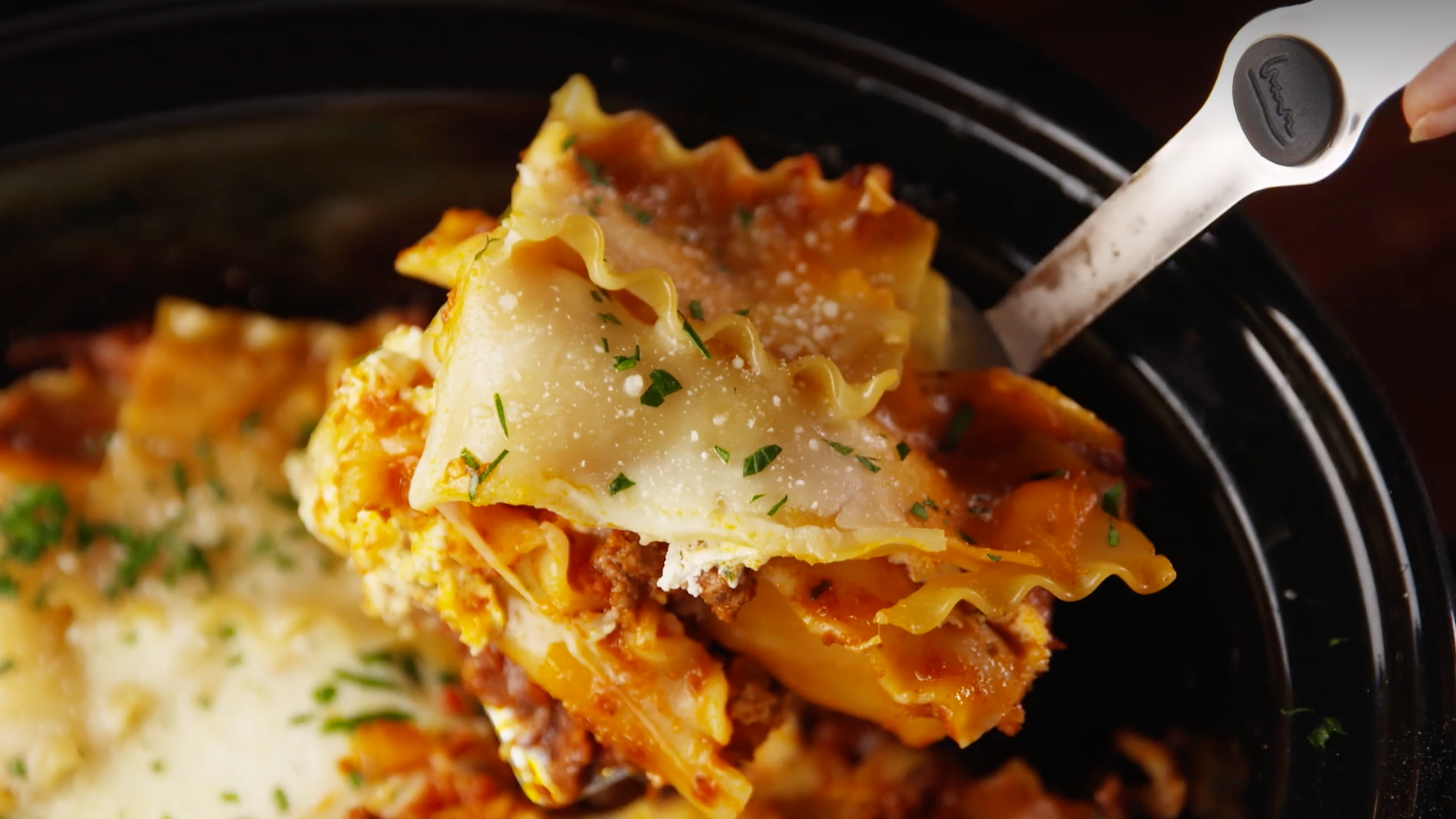This SlowCooker Lasagna Recipe Is An Easy Weeknight Dinner Win