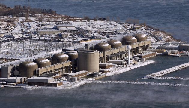 Pickering Nuclear Generating Plant is seen in January 2004.