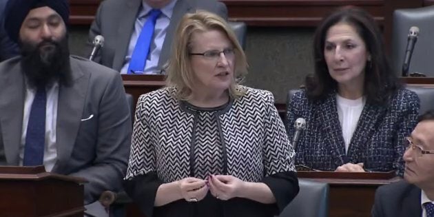 Ontario Minister of Community Safety Sylvia Jones defends Premier Doug Ford's alleged request for a souped-up camper van during question period on Tuesday.