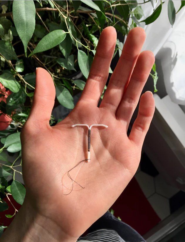 Marianne Desautels-Marissal removed her IUD by herself, at home.