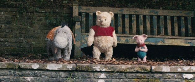 How can you not love Eeyore, Pooh and Piglet in Disney's live-action adventure "Christopher Robin?"