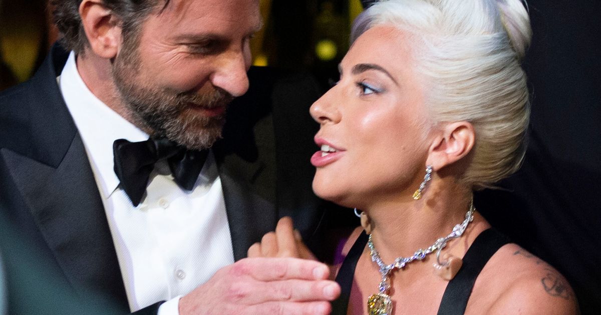 Lady Gaga Speaks To Bradley Cooper Romance Rumours On Jimmy Kimmel Live Huffpost Life