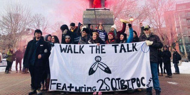 Walk the Talk March in Halifax.