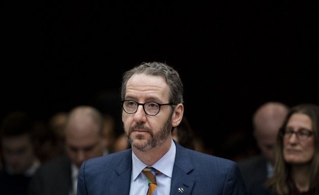 Gerald Butts, former principal secretary to Prime Minister Justin Trudeau, appears before the Commons justice committee on Parliament Hill in Ottawa on March 6, 2019.