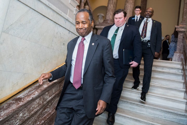 Housing and Urban Development Secretary Ben Carson.