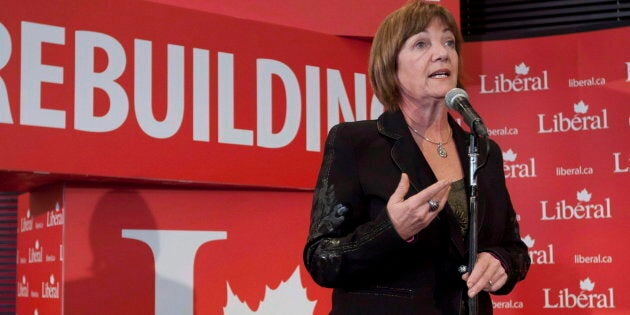 Former deputy prime minister Sheila Copps at a Liberal Party convention on Jan. 13, 2012.