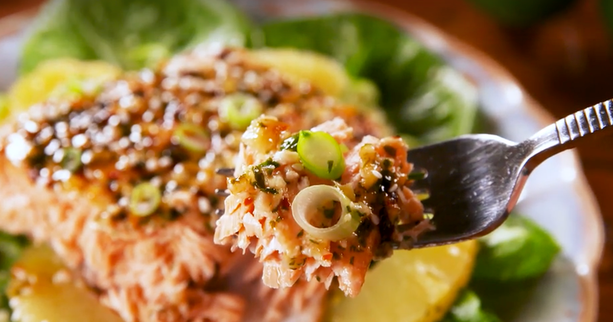 This Baked Pineapple Salmon Recipe Is Easy And So Flavourful HuffPost Parents