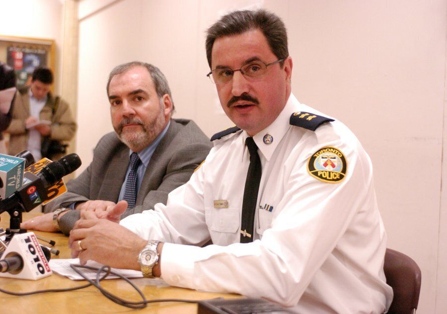 Mario Di Tommaso, right, is the deputy minister of community safety. Matt Torigian, the former deputy minister, said that Dean French pressured the head of the Ontario Public Service to replace him with Di Tommaso.